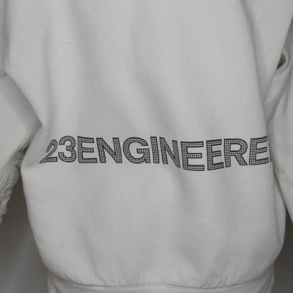 Nike Jordan 23 Engineered White Hoodie Sweatshirt Men's M Medium - Picture 6 of 14